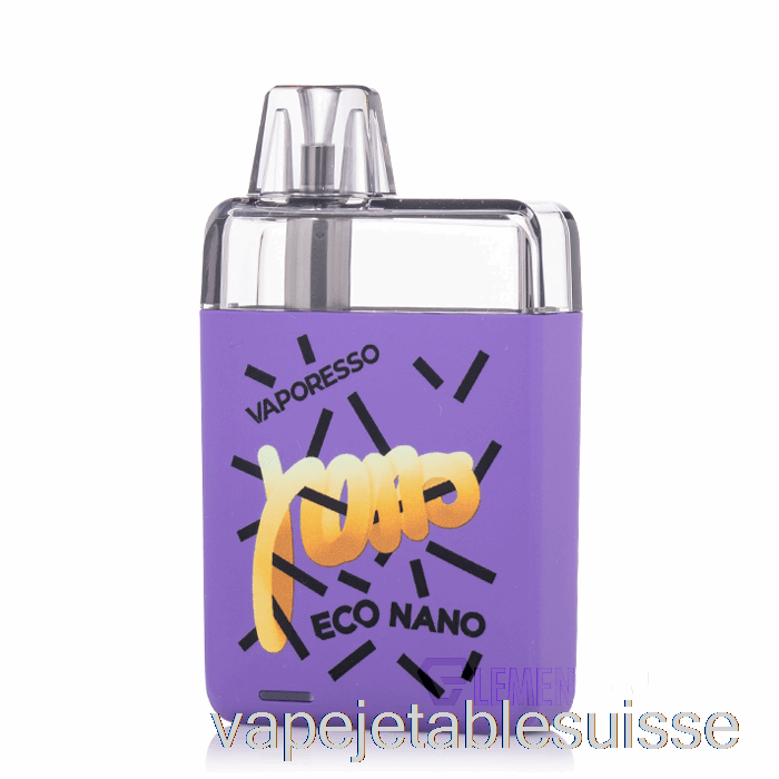 Vape Suisse Vaporesso Eco Nano Pod System Violet Crémeux
